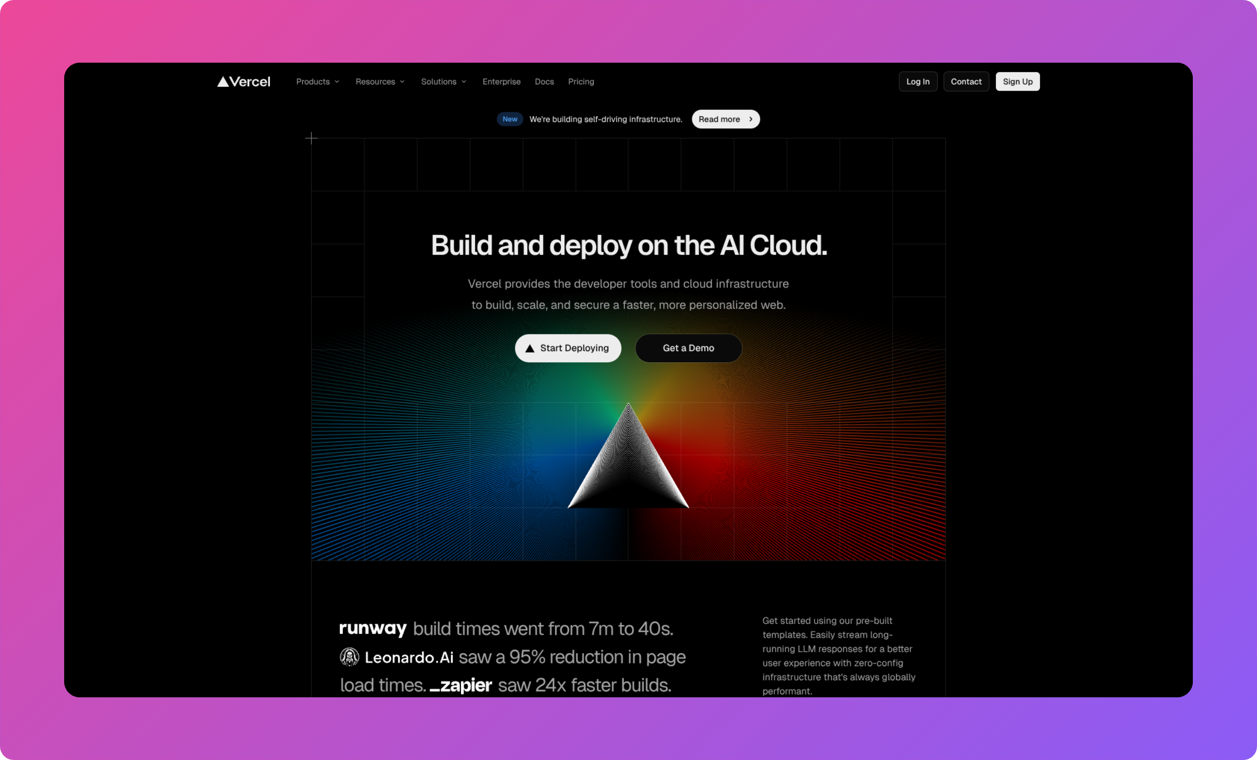 Browser capture → Social-ready card after